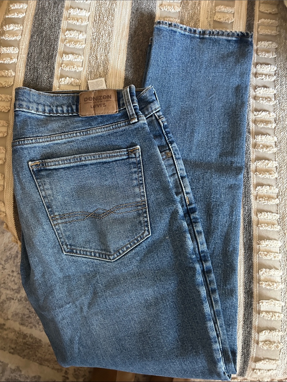Denizen from Levi's Medium Blue Straight Leg Jeans